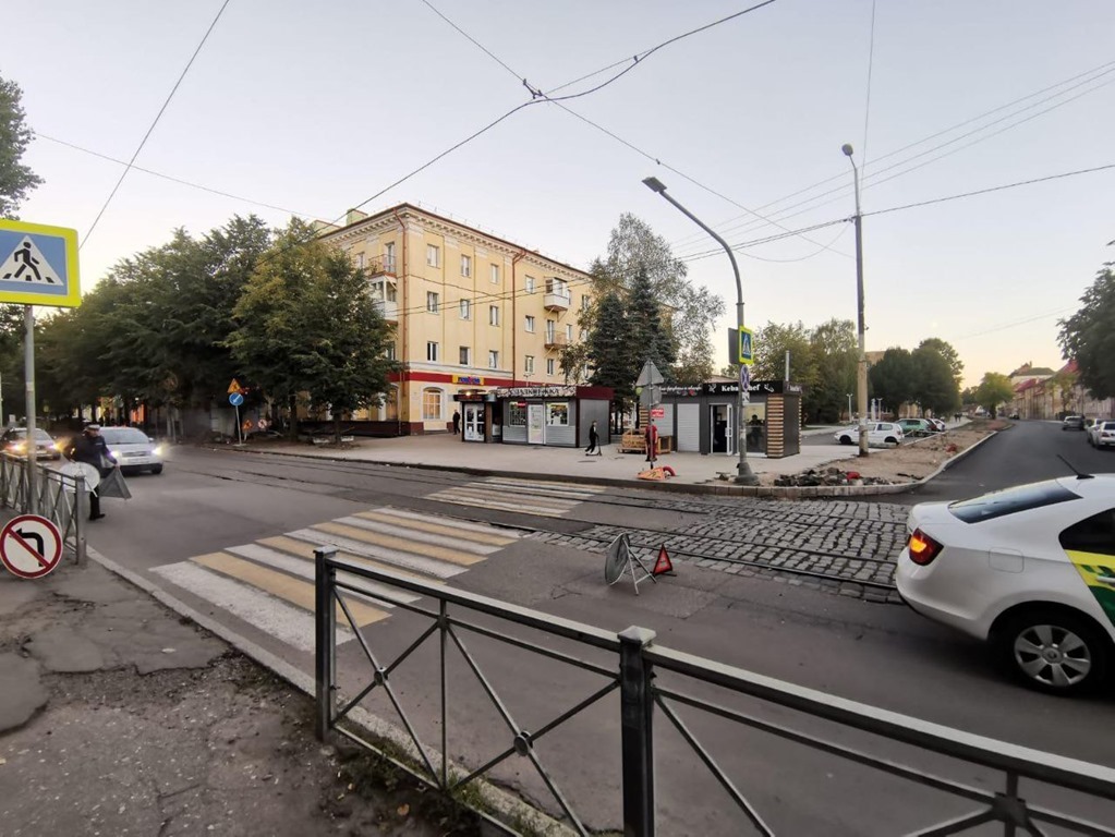 «Шкода Рапид» сбила пешехода на Киевской улице Калининграда