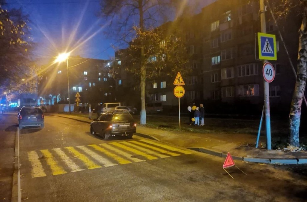 На Тихорецкой улице Калининграда «Опель» сбил пешехода