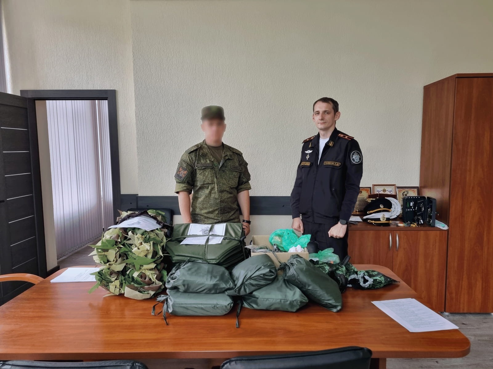 Военные следователи из Калининградской области отправили в зону СВО гуманитарную помощь