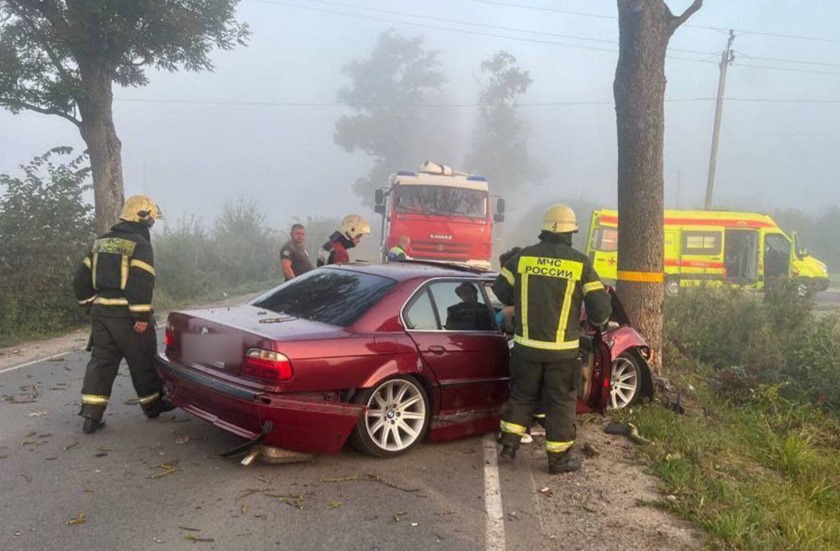 У поселка Голубево произошло ДТП с пострадавшими