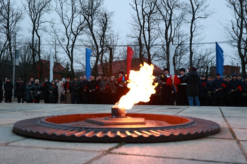 В Калининграде почтили память героев