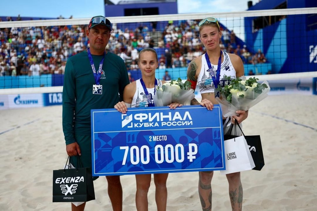 Пляжный волейбол: триумфальные победы «Локомотива» на Кубке России