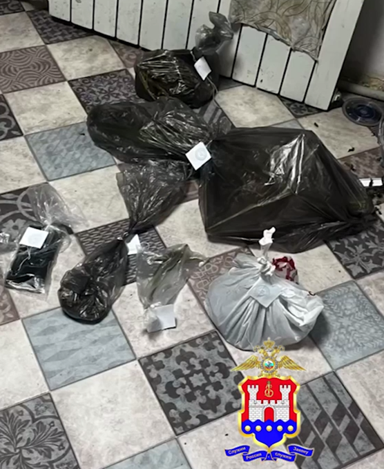 В Гурьевском районе задержан мужчина с крупной партией наркотиков