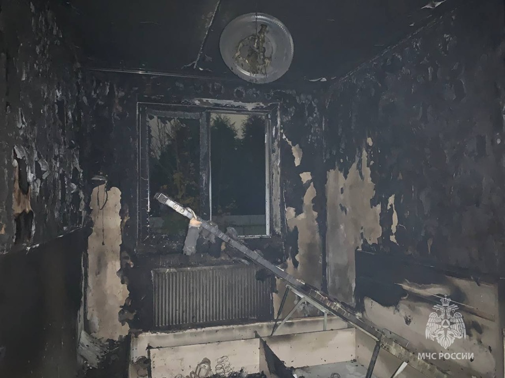 49 человек спасены: в Калининграде потушили пожар в многоэтажке