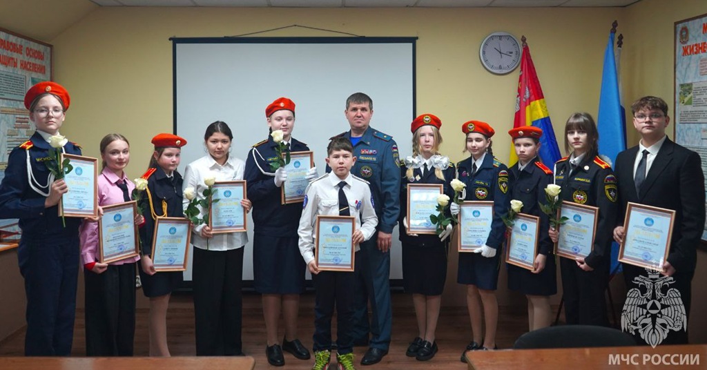 В Калининграде наградили юных героев «Звезды спасения»