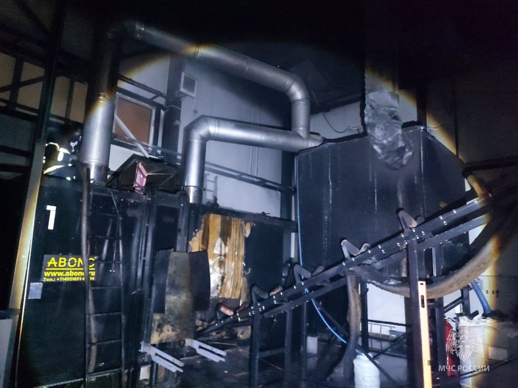 На заводе «Мираторга» под Калининградом произошёл пожар