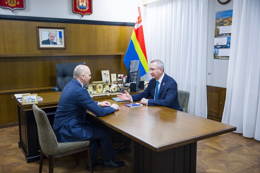 Беспрозванных и Шапша обсудили укрепление деловых связей Калининграда и Калуги